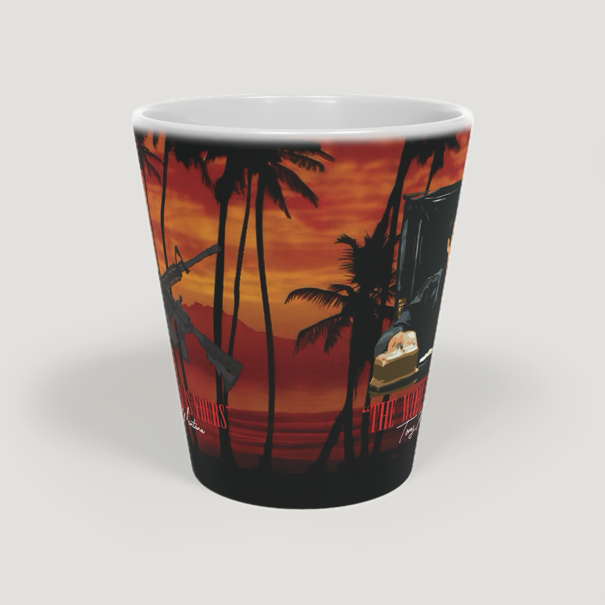 Scarface Tony Montana Latte Mug