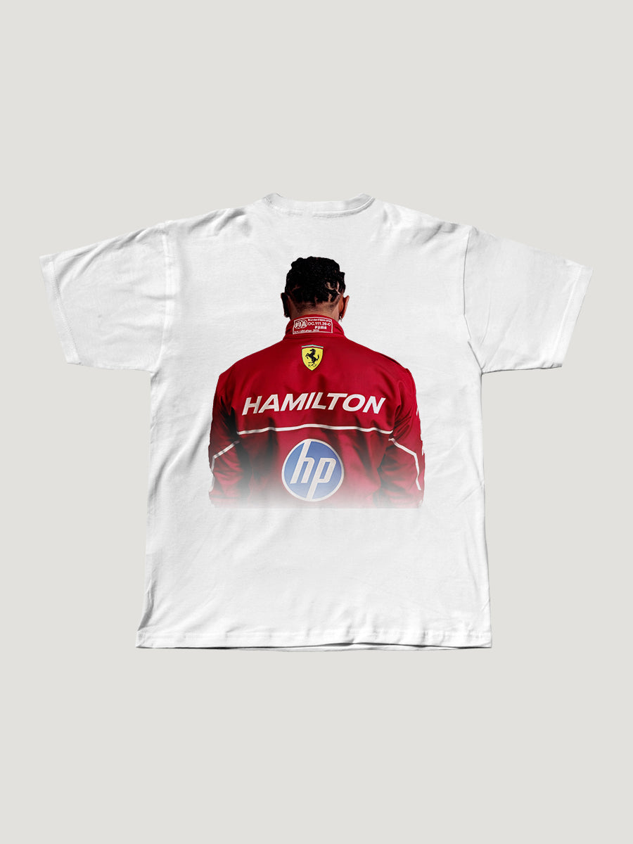 Lewis Hamilton: A Ferrari Driver Tee
