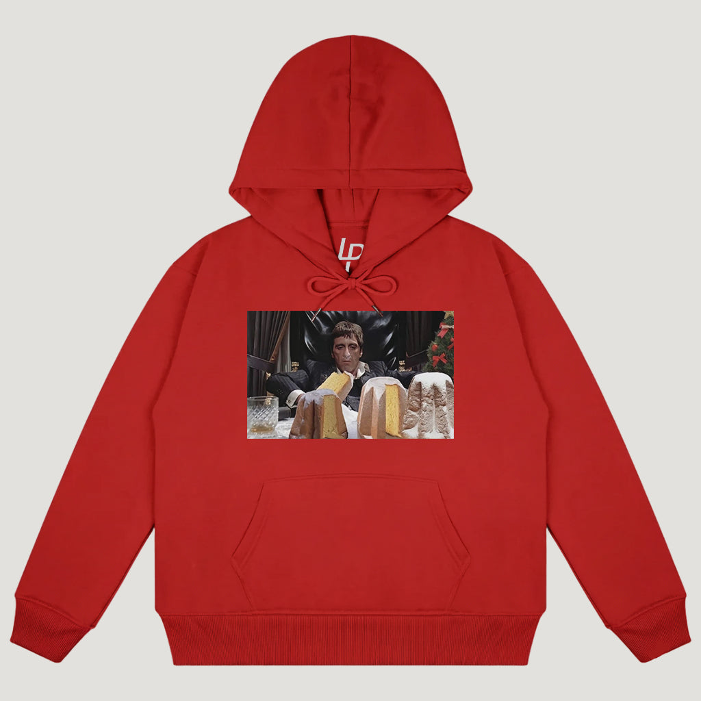 A Tony Montana Italian Christmas Hoodie