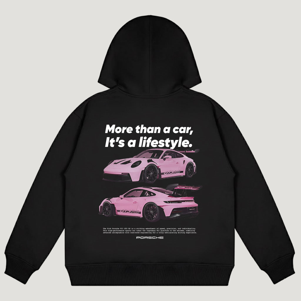 "It's a lifestyle" Porsche 911 GT3 RS Hoodie