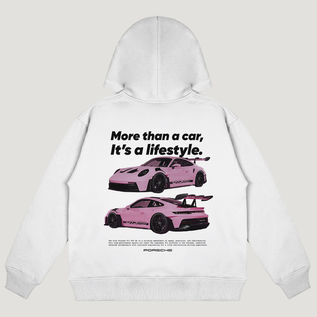 "It's a lifestyle" Porsche 911 GT3 RS Hoodie