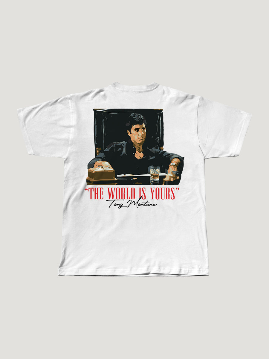 Tony Montana "The World Is Yours" Tee