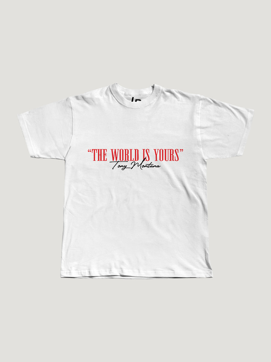 Tony Montana "The World Is Yours" Tee